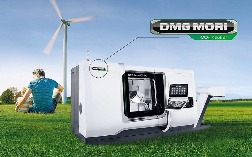 DMG MORI’s production completely CO2-neutral as of January 2021